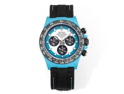 TW Factory ROLEX Diw Daytona  Blue Quartz Fiber 40mm Watch